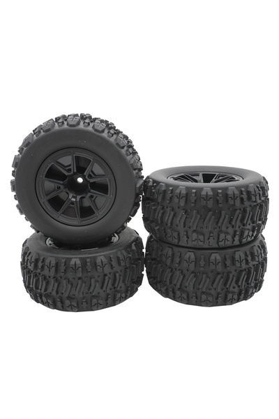 Choice 4 إطارات YSIDO مقاس 90 مم مانعة للانزلاق، محاور سداسية 12 مم، لسيارات ...