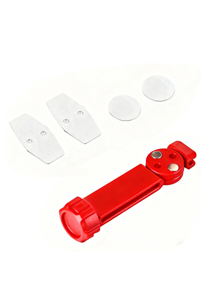 Choice أداة فرد وسادات فرامل الدراجة الهوائية المحمولة باللون الأحمر، قابلة ل...