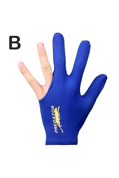 Choice B عصا بلياردو عالية الجودة، قفاز بلياردو، يد يسرى، مفتوح بثلاثة أصابع،...