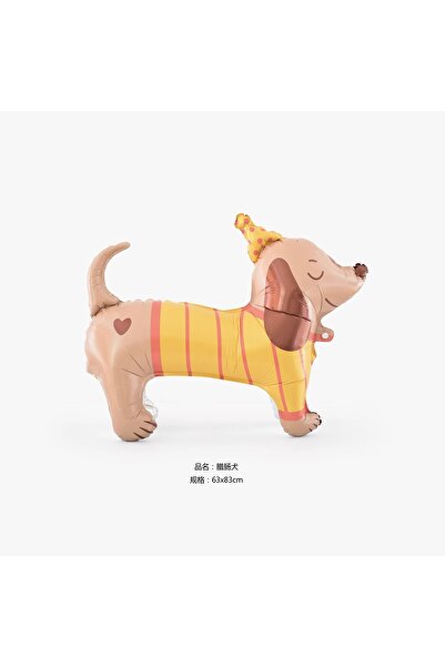 Choice كلب داشهوند ثلاثي الأبعاد جديد، يقف، كلب كرتوني ثلاثي الأبعاد، مخلب كل...