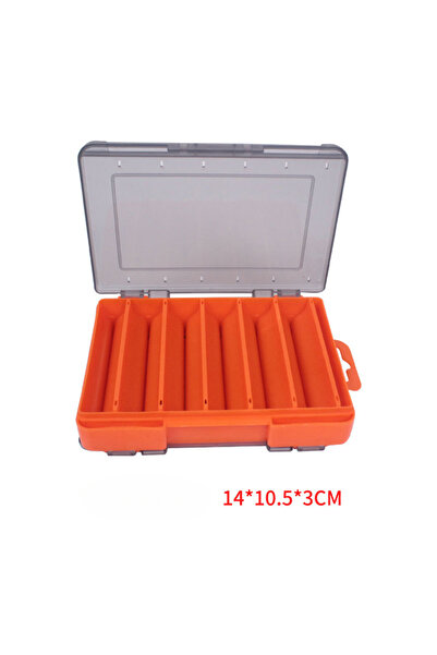 Choice Small orange Luya Accessories Box U Size Wooden Shrimp Box Bait Box St...