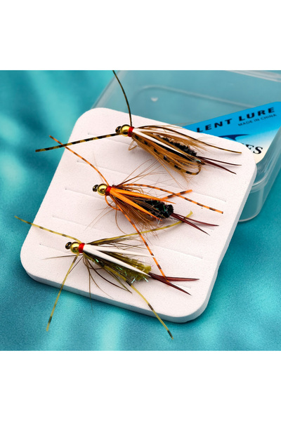 Choice FCP29T-2697-3zhi ANFS 3 قطع/5 قطع طعوم صيد السمك من نوع Prince Nymph ذ...