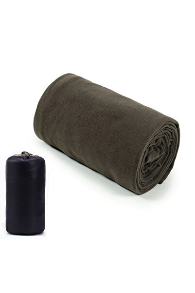 Choice Grey Portable Sleeping Bag Liner Microfiber Fleece Travel Sheet Sleep ...