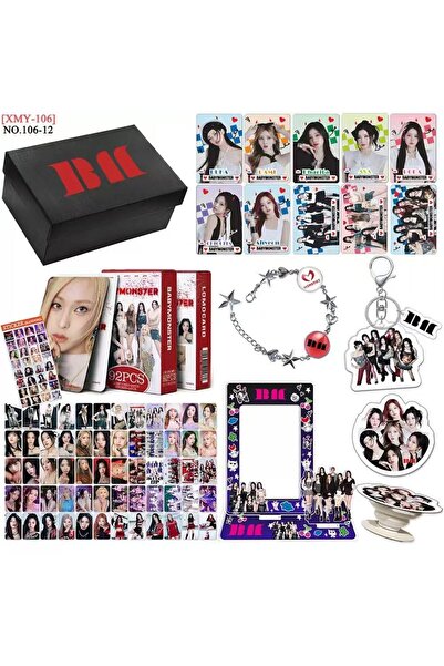 Choice BABY-3 Kpop Idol BABYMONSTER New Album Star Peripheral Small Card Neck...