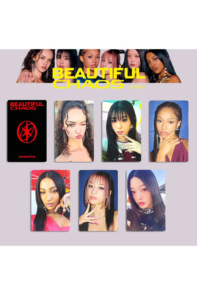 Choice 4 6 قطع بطاقات لومو لنجمات الكيبوب كاتساي من الألبوم الجديد BEAUTIFUL ...