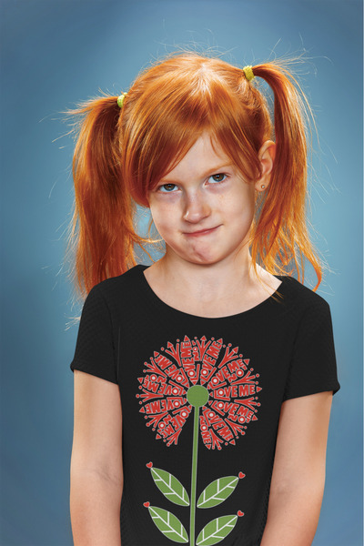 MVRDAR Tricou copii 100% bumbac unisex colectia Valentines Day