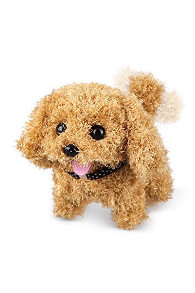 Choice دمية تيدي كهربائية قطيفة، لعبة إلكترونية تحاكي كلبًا صغيرًا، تصدر صوت ...