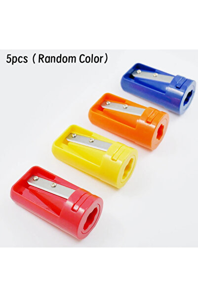 Choice 5 pcs random color 1/5 Pcs Woodwork Carpenter Pencil Sharpener Cutter ...