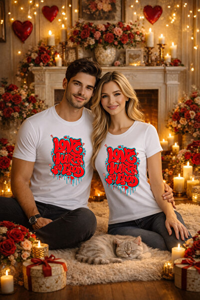 MVRDAR Tricou unisex 100% Bumbac personalizat Colectia Valentineâ€™s Day, Dra...