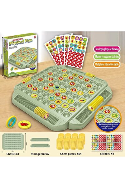 Choice GN Fruit Flip Chess Memory Match Challenge Chess Game Strategy Board G...