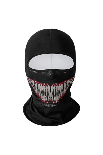 Choice قناع ركوب الدراجات NK-22 بتصميم جمجمة، سريع الجفاف، واقي من الشمس، قنا...