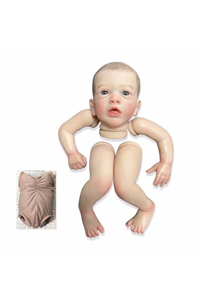 Choice 48CM WHITE Already Finished Painted Kits Very Lifelike Baby Doll with ...