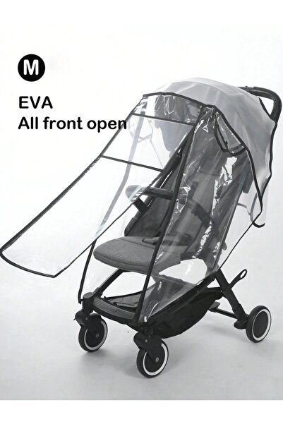 Choice black M Baby stroller accessories waterproof and rainproof cover trans...