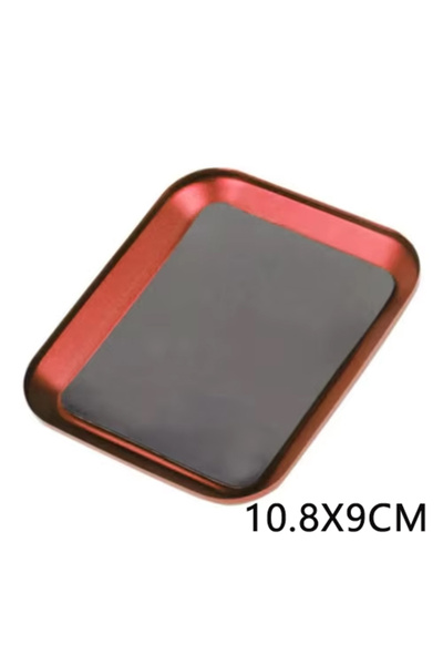 Choice قطعة واحدة RS 98*98*11 مم صينية مغناطيسية من الألومنيوم CNC مع صامولة ...