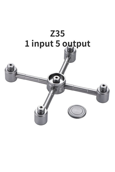 Choice 1 to 5 adapter Campingmoon Outdoor Camping Gas Canister Adapter 1 Port...