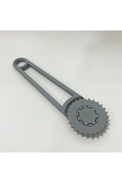 Choice Grey 1pc Manual Handheld Paperboard Box Punch Tool with Adjustable Ste...