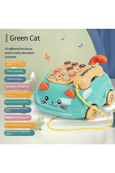 Choice1 لعبة "الطفل الأخضر" الكهربائية لسرد القصص، لعبة تعليمية للأطفال في مر...