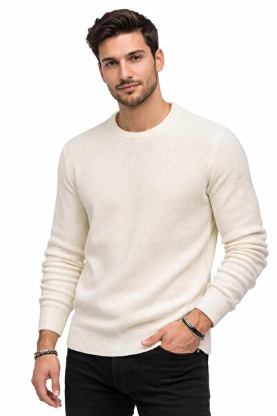 CLASSİCS MEN Turbulance Slim Fit Crew Neck Long Sleeve Men's Knitwear - 7529