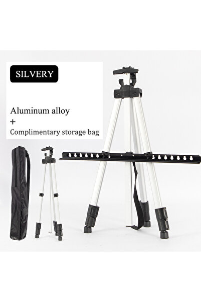 Choice1 Aluminum silvery Portable Shrinkable Drawing Board Stand,Metal Easel,...