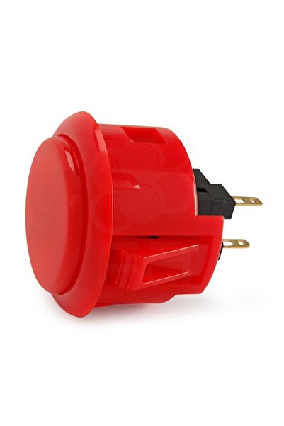 Choice زر واحد أحمر 30 مم - زر سانوا أصلي OBSF 30 obsf24 لأجهزة الألعاب، زر ض...