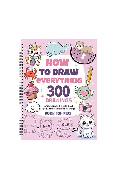 Choice كتاب متعدد الأجزاء: كيفية رسم أي شيء لعشاق الرسم، 300 رسمة بسيطة ولطيف...