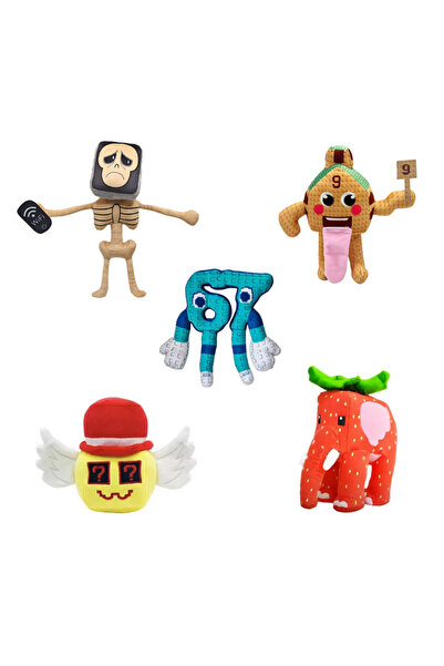 Choice L 07w 5 قطع دمية سلايل أ برينروت القطيفة، سلايل أ برينروت 67 لعبة قطيف...