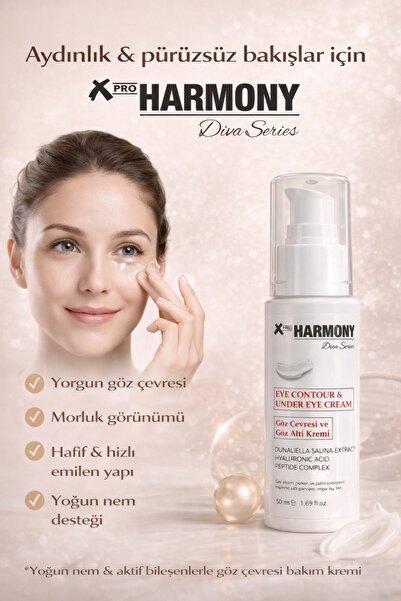 X Pro Harmony Xpro Harmony Göz Çevresi ve Göz Altı Kremi 50 ml – Hyaluronik A...