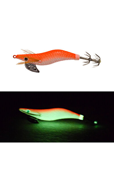 Choice 2.0 برتقالي 1 طعم روبيان خشبي صناعي عالي الجودة مُصدّر إلى اليابان، بم...