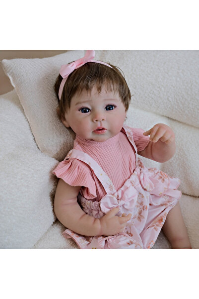 Choice 50CM pink NPK 18inch Full Body Lifelike Reborn Baby Doll Raven - Cuddl...