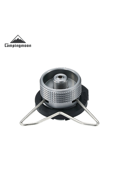 Choice موصل موقد غاز خارجي Z10 من Campingmoon، محول خزان خرطوشة الغاز، حامل م...