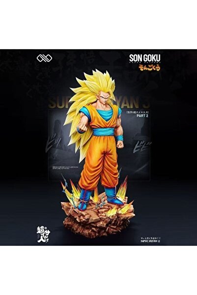 Choice1 مجسم سون غوكو سوبر سايان 3 من سلسلة دراغون بول زد، من بانداي، بطول 35...