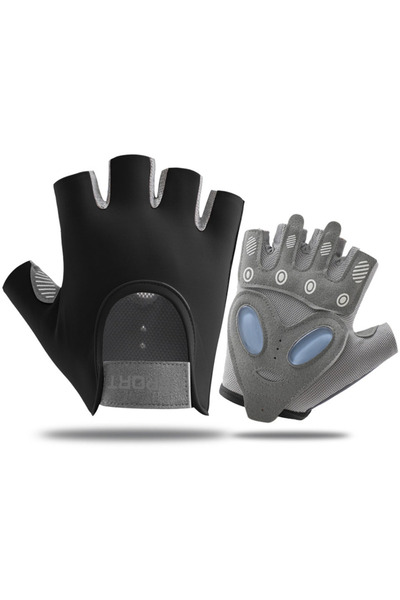 Choice S Black GTUBIKE 1 Pair Gym Body Building Training Fitness Gloves Sport...