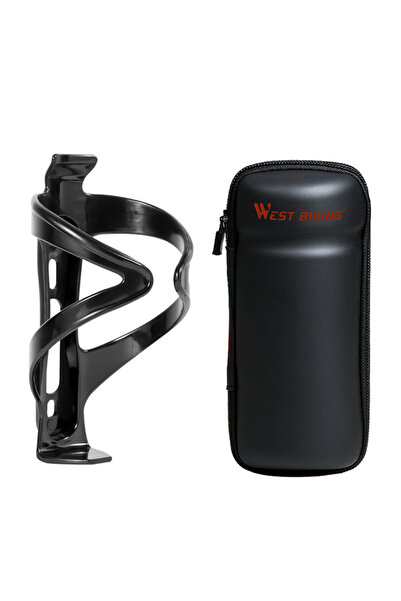 Choice صندوق أدوات دراجة أسود من ويست بايكينج، صندوق تخزين للدراجات الجبلية، ...