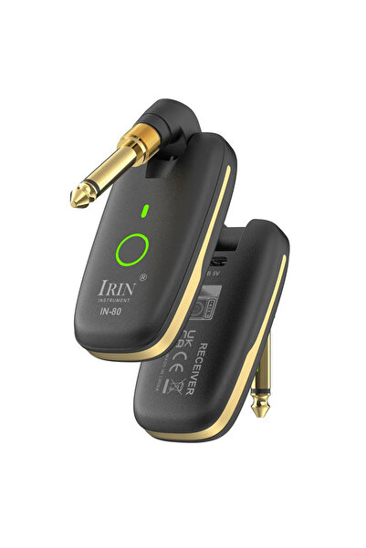 Choice4 جهاز إرسال واستقبال IN-80 IRIN، نظام جيتار لاسلكي IN-80، سلك جيتار صو...