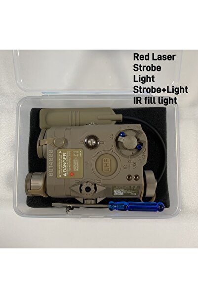 Choice مؤشر ليزر أحمر - الإصدار التكتيكي الخارجي DE VMASZ PEQ15 PEQ-15، مؤشر ...