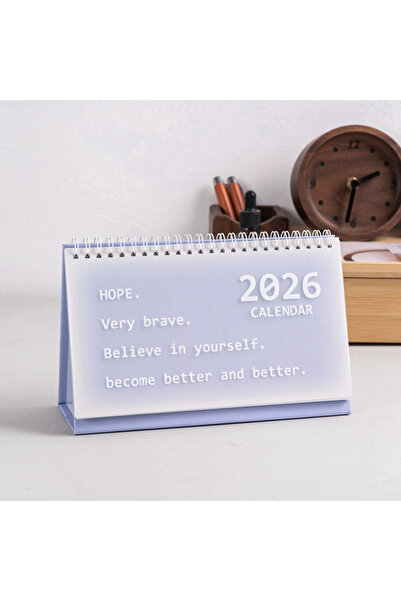 Choice D 2026 Large Desk Calendar English Annual to Do List Monthly Daily Pla...