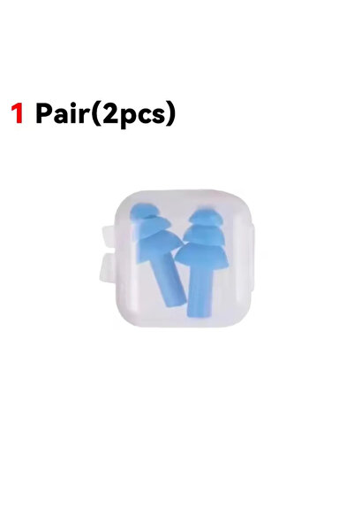 Choice 1 Pair(2pcs) 25/1Pair Ear Plugs Sleeping Noise Cancelling Reusable Sil...