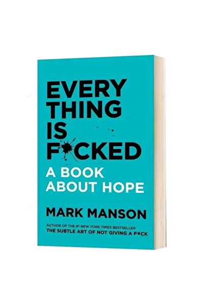 Choice كتاب واحد: فن اللامبالاة/كل شيء مُدمّر، بقلم مارك مانسون، كتاب لتخفيف ...