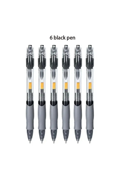 Choice 6 Black pen 13/30pcs Retractable Gel Pens Set Black/Red/Blue Ink Ballp...