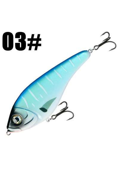 Choice طُعم جرينسبايدر جيركبيتس 100 مم 36 جم 03، طُعم انزلاقي بطيء الغرق، طُع...