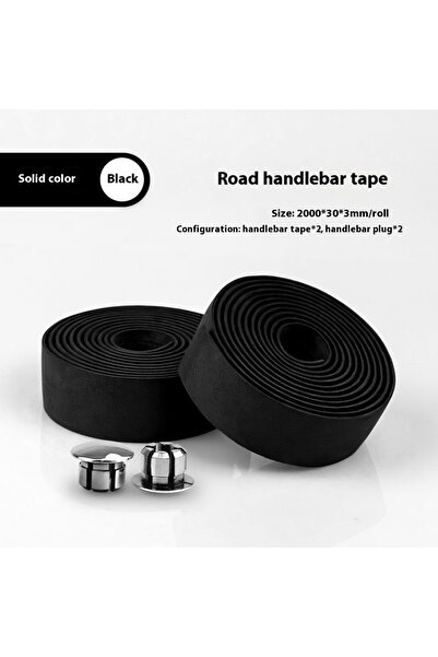 Choice مقابض دراجة سوداء، أشرطة مقود، لفائف مقابض دراجة، شريط لاصق، مادة EVA ...