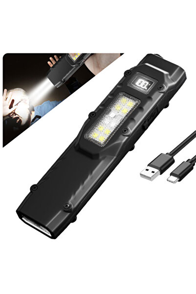 Choice مصباح يدوي DT007 بقوة 1100 لومن ودرجة حرارة لون 6000 كلفن، طراز M28، م...