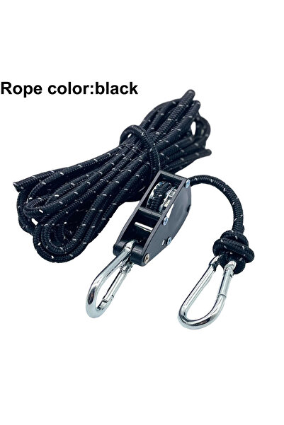 Choice 1 قطعة أسود 4 مللي متر باراكا دي تخييم انعكاسي أمارار كوردا موتر تثبيت...