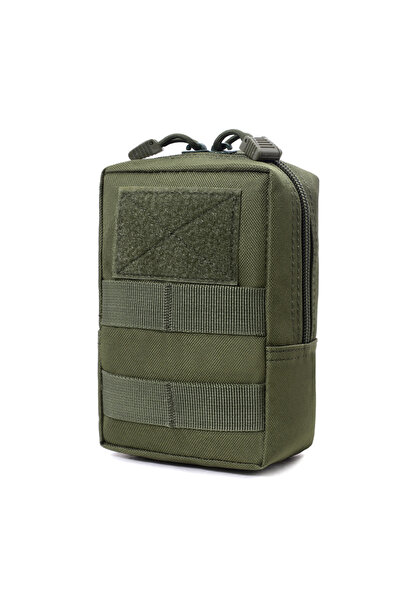 Choice حقيبة تكتيكية صغيرة بلون الزيتوني، حقيبة متعددة الاستخدامات بنظام مولي...