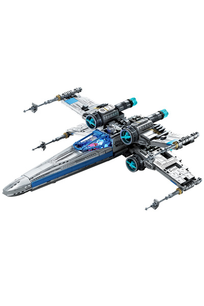 Choice 99905 1271PCS TOYLINX Space Fighter Jet DIY Model Bricks 1271PCS Moc B...