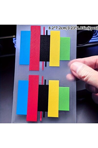 Choice Yellow 2-Piece UCI Champion Rainbow Sticker - Waterproof and Durable V...