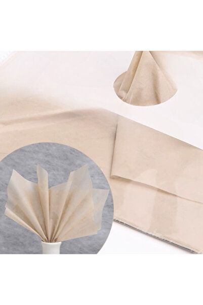 Choice ورق تغليف باقات زهور من القطن الحليبي، بني اللون، 40 قطعة/مجموعة، جديد...