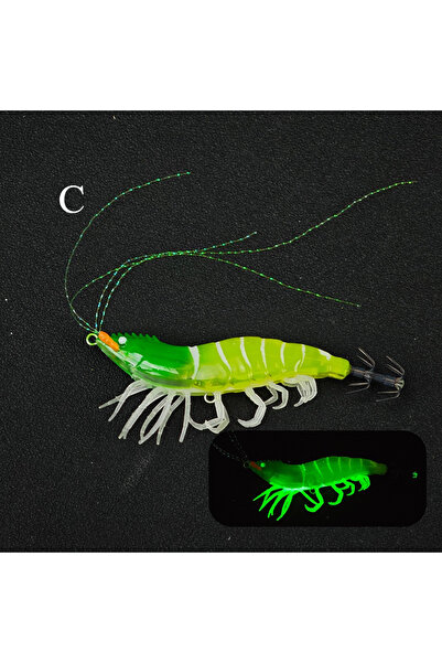 Choice قطعة واحدة من طعم صيد الروبيان - قطعة واحدة بطول 10.5 سم، طعم صيد روبي...