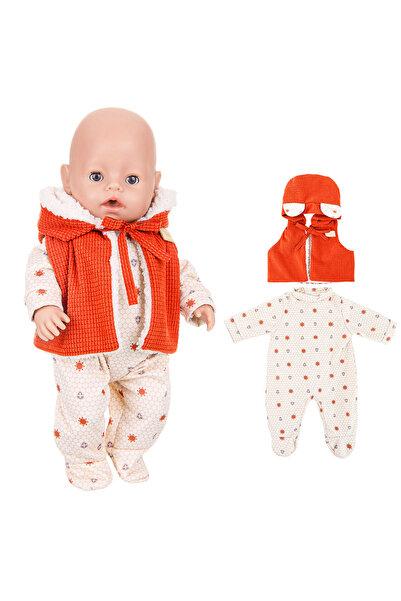 Choice طقم ملابس دمية ستايل أ للدمى مقاس 43 سم، يتكون من جاكيت وبنطلون من الج...