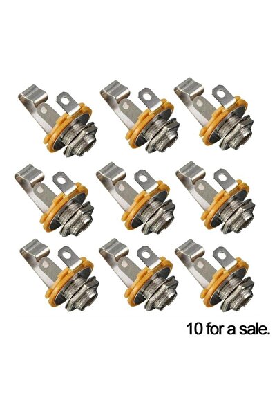 Choice 10pcs Set 10pcs/set Electric Guitar Input Jack For All Electric Guitar...